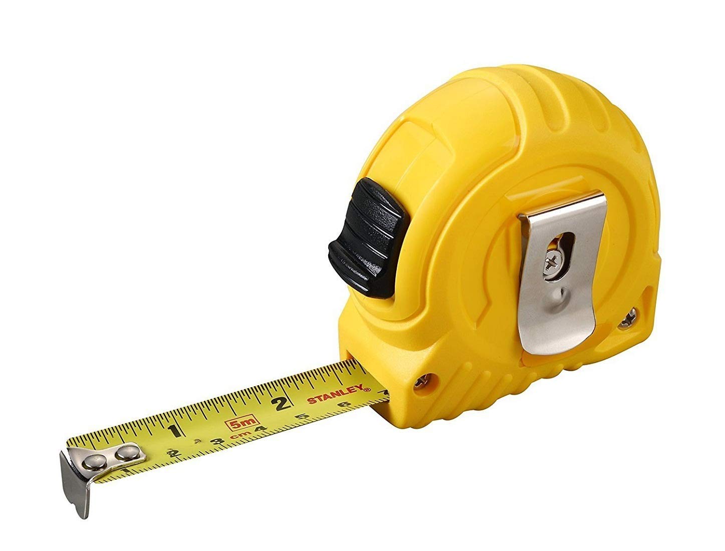 STANLEY STHT36127-812 5 Meter Plastic Short Measuring Tape (Yellow) - Image 2
